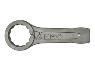 Kľúč úderový očkový 80 mm GEKO.G16080